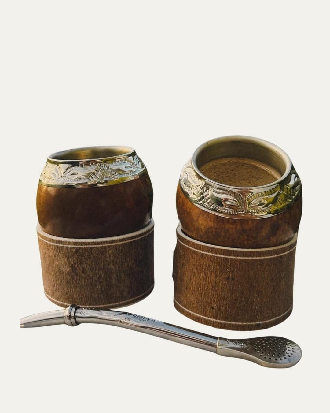 TORPEDO DE CALABAZA PULIDA CON POSA MATE