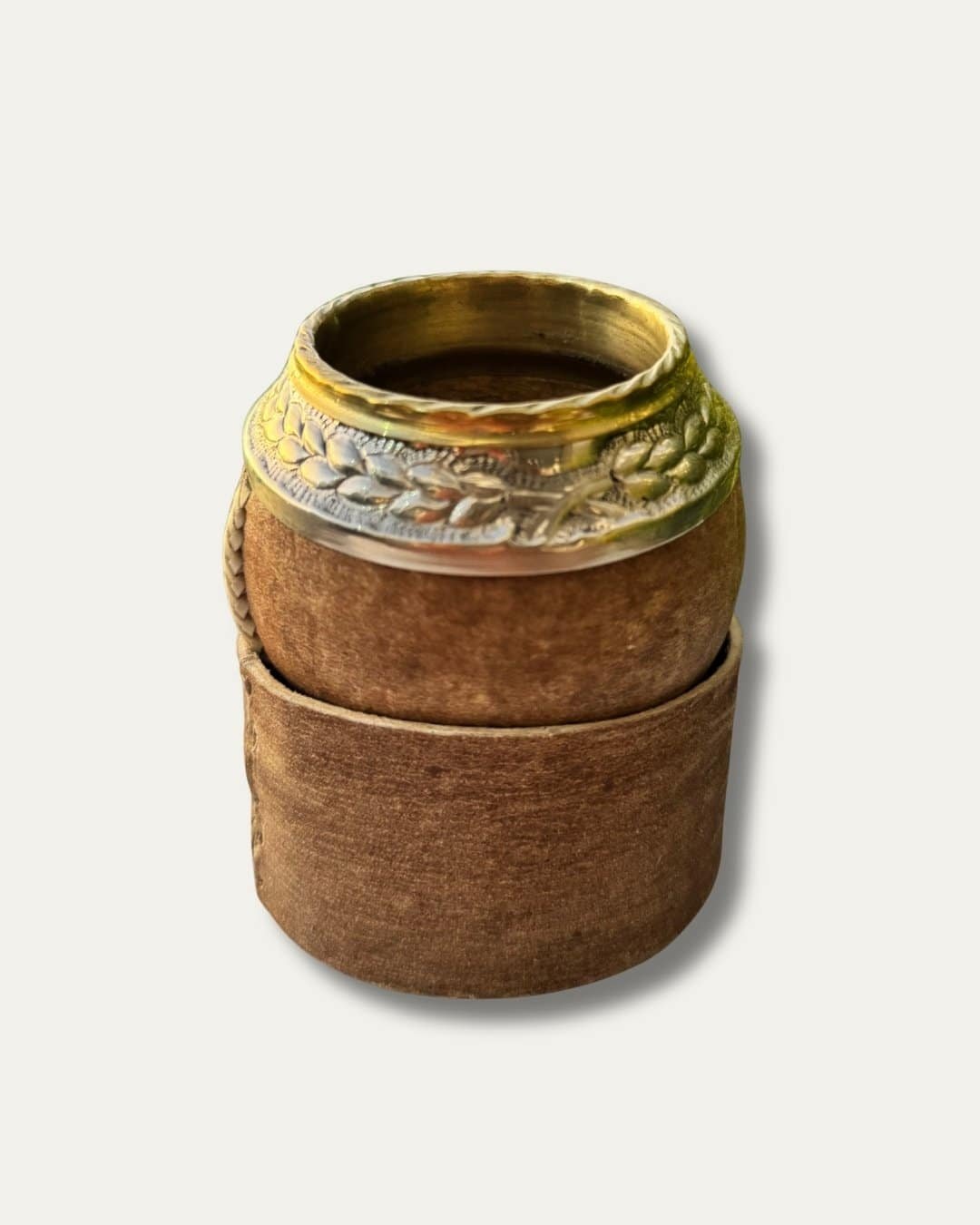 TORPEDO IMPERIAL CON POSA MATE Y COSTURA EN TIENTO PERSONALIZADO