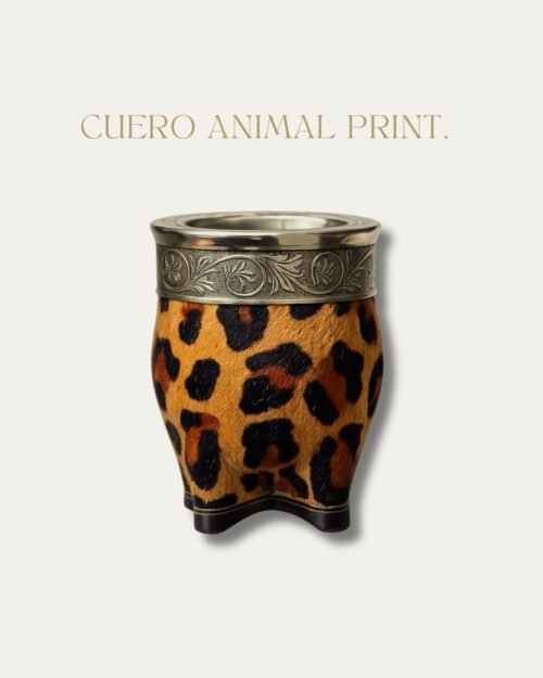 CUERO ANIMAL PRINT