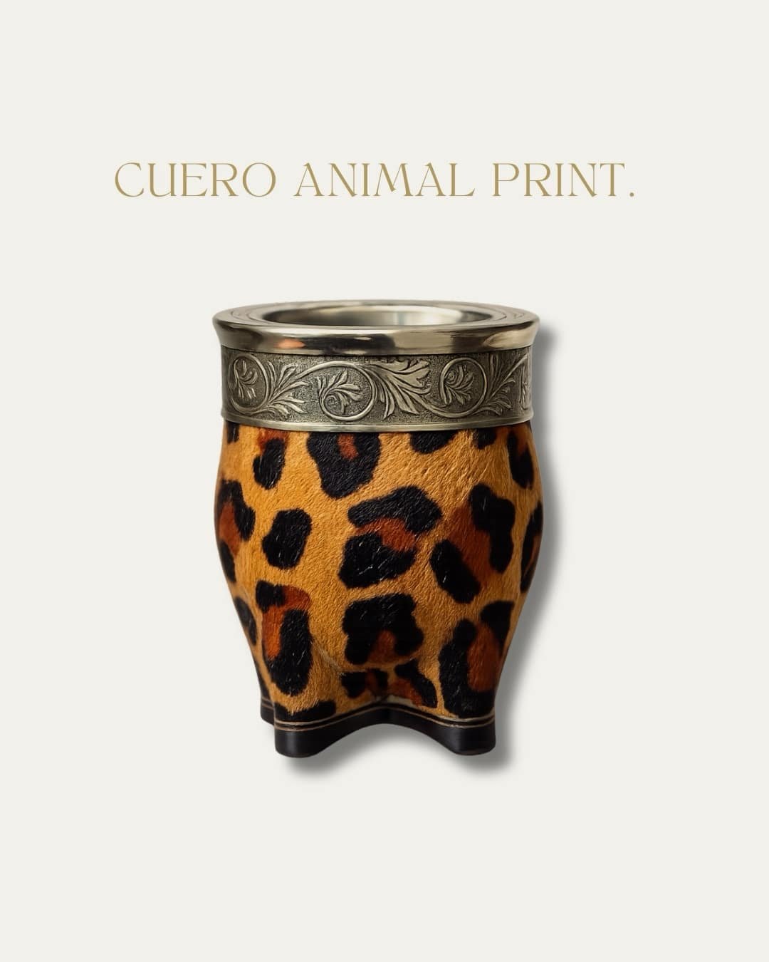 CUERO ANIMAL PRINT