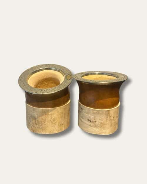 CAMIONERO CON VIROLA EN ALPACA Y POSA MATE