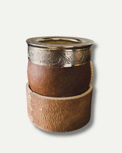 IMPERIAL CON COSTURA EN TIENTO + POSA MATE PERSONALIZADO